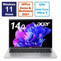 ACER エイサー ノートパソコン Swift Go 14 SFG14-72-H73Y/F ACER エイサー ノートパソコン Swift Go 14 SFG14-72-H73Y/F