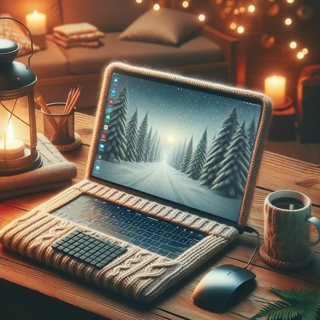 ノートPCの寒さ対策術