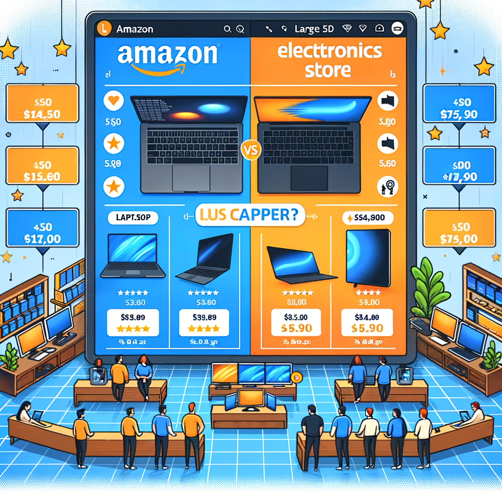 Amazonと家電量販店