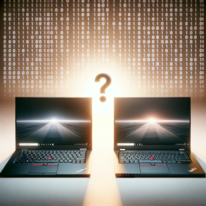ThinkPad X1 vs T